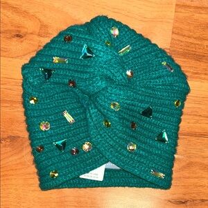 NWT Anthropologie Perrie Knit Turban Beanie